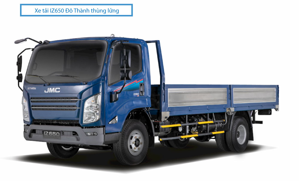 Bảng giá xe tải IZ650 Đô Thành thùng mui bạt, kín, lửng (02/2024)